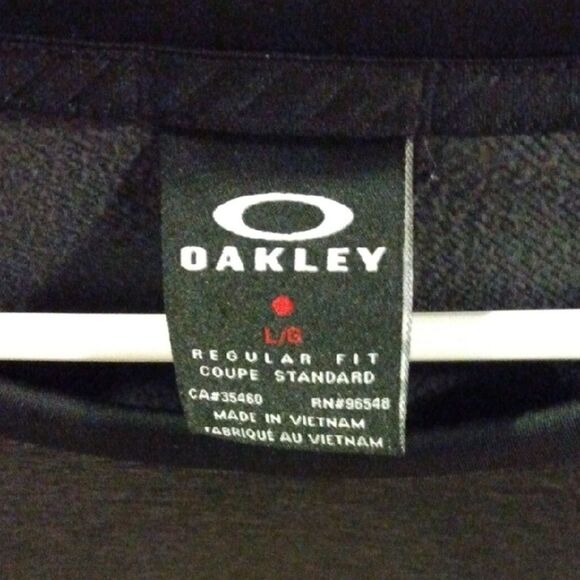 Oakley Charcoal and Black Crewneck - Picture 3 of 4